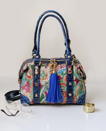 Сумка-боулер Marino Orlandi mo3811P fiora/pelo blu