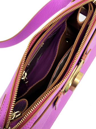 Сумка-боулер Gironacci gir3123 vitello/calf dalia/cuoio