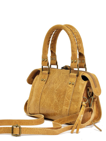 Мини-боулер Steffalini st5026 vitello/laminato cuoio chiaro