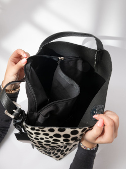 Шоппер Ripani Jennifer rp1401OZ 00327 nero/bianco