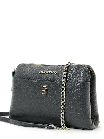 Сумка-боулер Di Gregorio  gr873 zodiaco asfalto argento