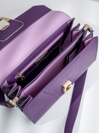 Сумка-багет Gironacci gir3211 vitello/calf ametista/lilla