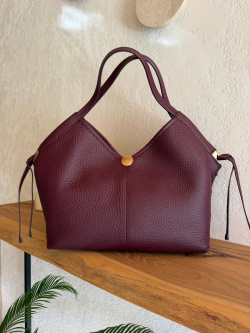 Тоут-шоппер Gironacci gir3362 velvet bordo