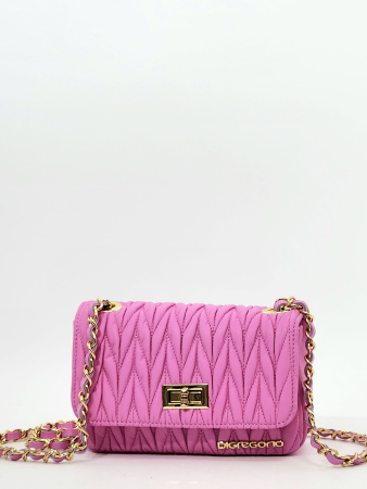 Клатч Di Gregorio gr8925 vitello pink oro