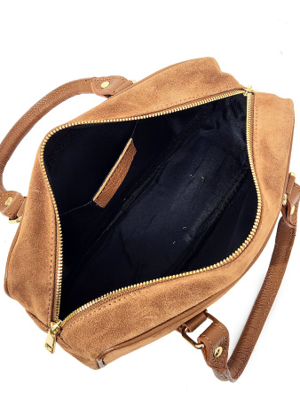 Сумка-боулер Steffalini st8592 vitello/camoscio cuoio