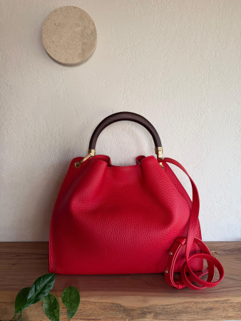 Сумка-тоут Gironacci gir3461 velvet rosso