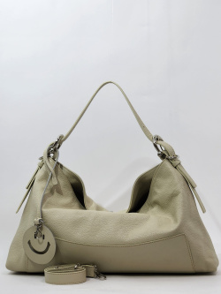 Сумка-хобо Steffalini st1486 vitello beige