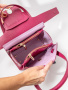 Мини-боулер Gironacci gir3232 vitello/calf magenta/lilla
