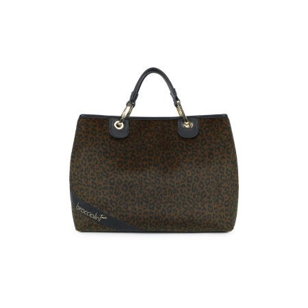 Шоппер Braccialini Beth Animalier B18570-YY P42 polisynt leopard