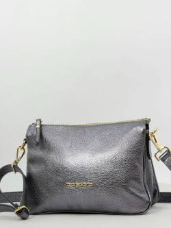 Сумка Di gregorio gr9200 laminato grigio oro