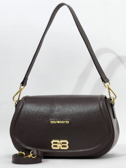 Сумка-седло Di Gregorio gr8995 vitello t.moro oro