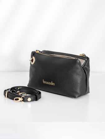 Мини-багет Braccialini Nora B17450-PP 100 pelle nero