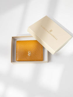 Кошелек Carlo Salvatelli cs161 cervino senape