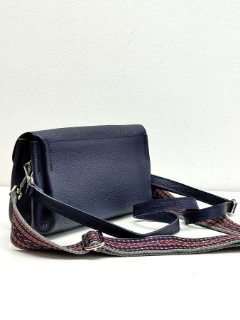 Сумка-багет Steffalini st4128 vitello blu