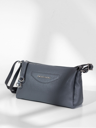 Сумка-багет Di Gregorio gr8766 zodiaco asfalto argento