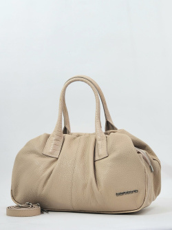 Сумка-боулер Di Gregorio gr8956 vitello nude argento