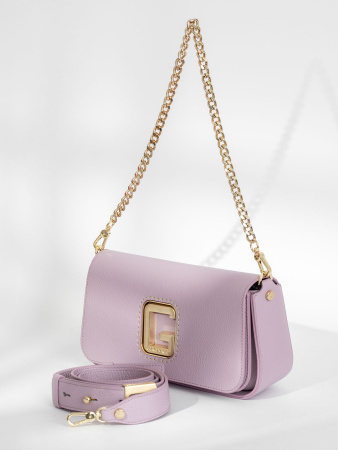 Сумка-багет Gironacci gir2290 vitello/calf lilla/lilla