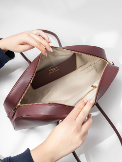 Сумка-боулер Christian Villa cv06314 hero bordeaux