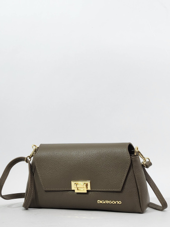 Сумка-багет Di Gregorio gr9140 vitello taupe oro