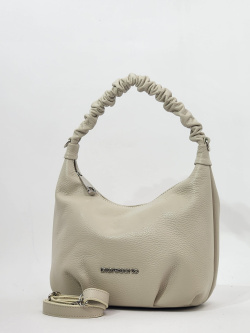 Мини-хобо Di Gregorio gr9153 vitello latte argento