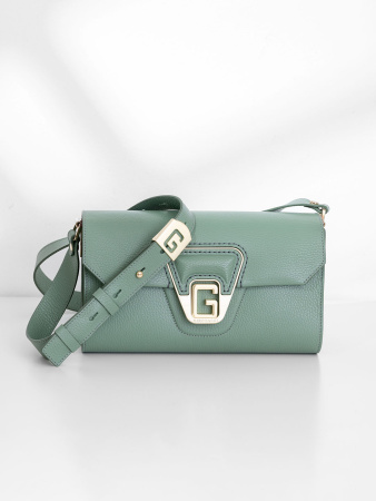 Сумка-багет Gironacci gir3211 vitello/calf salvia/lilla