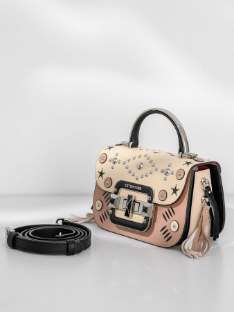 Мини-сэтчел Cromia It Sauvage cr1405409 nude