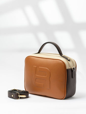 Сумка-боулер Ripani Dorothy rp1716OO 00397 biscotto/cioccolato