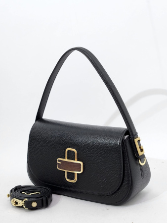 Сумка-седло Gironacci gir3161 vitello/calf nero