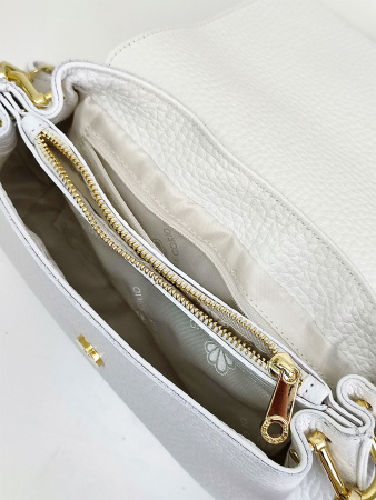 Сумка-багет Di Gregorio gr8745 zodiaco bianco oro