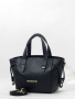 Сумка-тоут Di Gregorio gr9170 vitello nero oro