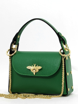 Мини-сэтчел Steffalini st1602 vitello verde Мини-сэтчел Steffalini st1602 vitello verde