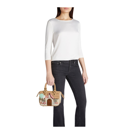 Мини-боулер Braccialini Temini B19041-PP 818 pelle unico