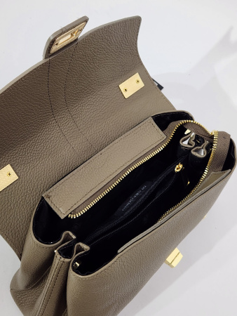 Сэтчел Di Gregorio gr9190 vitello taupe oro