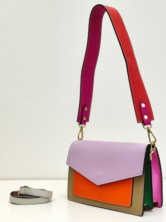 Сэтчел Steffalini st1517 vitello copri lilla