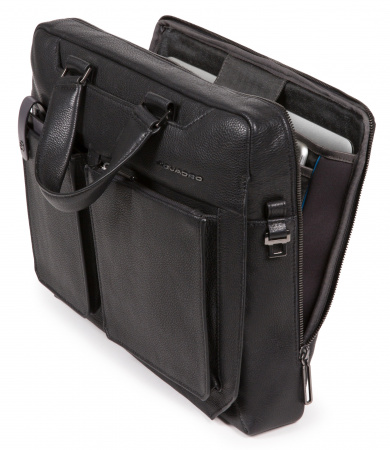 Портфель Piquadro Tallin CA4098W108/N черный натур.кожа