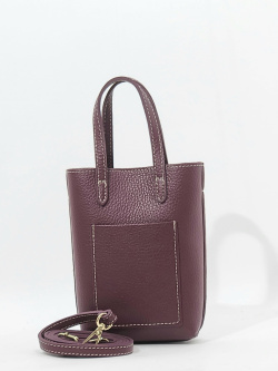 Мини-сумка Steffalini st2509 vitello vino