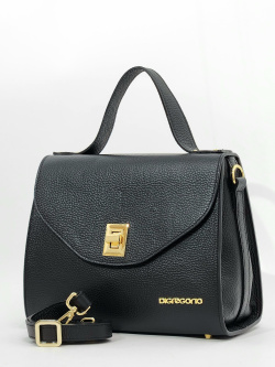 Сэтчел Di Gregorio gr1015 vitello nero oro