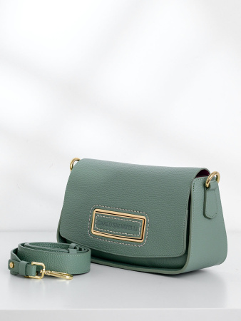 Сумка-багет Carlo Salvatelli cs685 vitello salvia