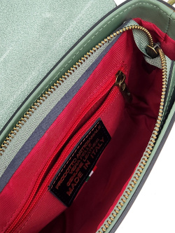 Мини-сэтчел Steffalini st8332 vitello/calf verde menta