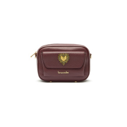 Мини-боулер Braccialini Jinny Leather B18487-PP 404 pelle bordeaux